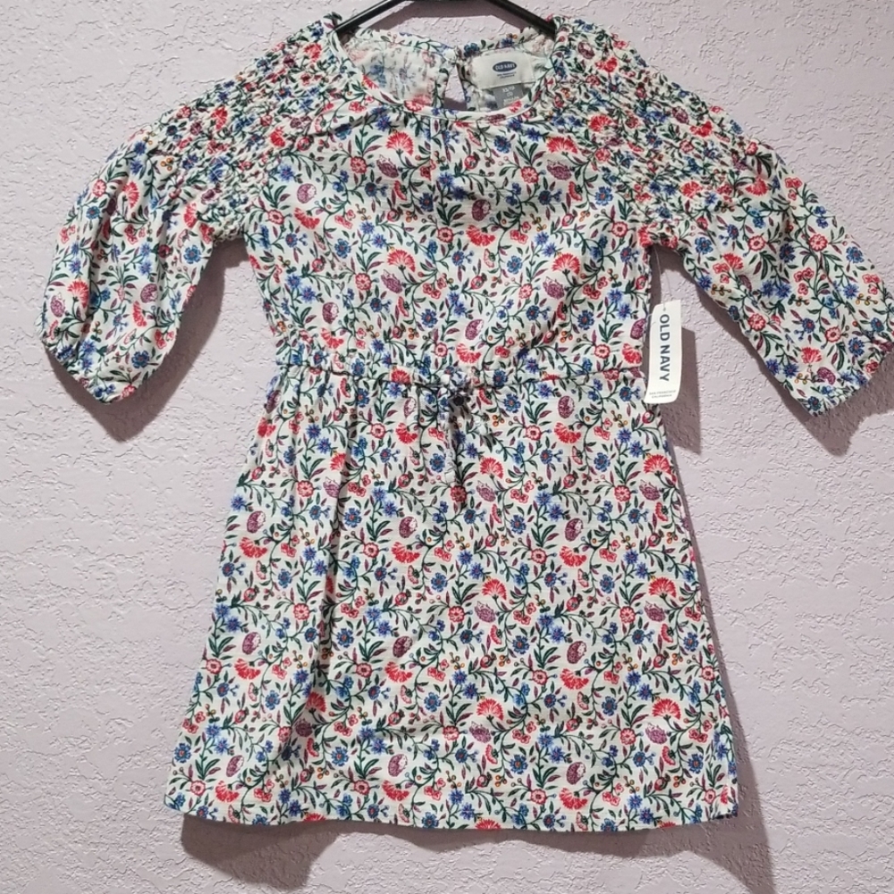 Floral Toddler girl dress